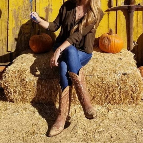 Corral R2227 Distressed Pheonix Eagle Cowboy Boots - Picture 10 of 12